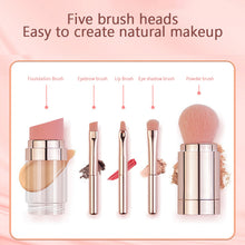 Load image into Gallery viewer, 5 in 1 Makeup Brush