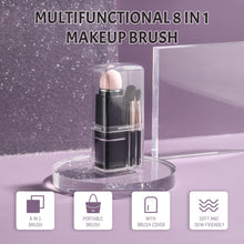 Load image into Gallery viewer, 8 in 1 Makeup Brush