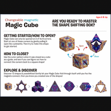 Load image into Gallery viewer, Changeable Magnetic Magic Cube MC-04