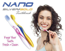 Load image into Gallery viewer, Nano Silver Toothbrush 4pk