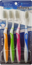 Load image into Gallery viewer, Nano Silver Toothbrush 4pk