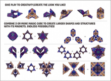 Load image into Gallery viewer, Changeable Magnetic Magic Cube MC-08