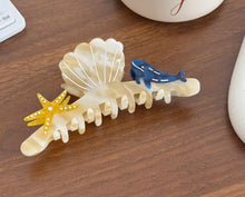 Load image into Gallery viewer, Ocean Treasures Hair Claw - Beige
