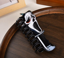 Load image into Gallery viewer, The Ghost Face Hair Claw
