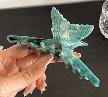 Load image into Gallery viewer, Mermaid Tail Hair Claw - Sea Glass
