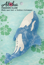 Load image into Gallery viewer, Whale Hair Claw - Light Blue
