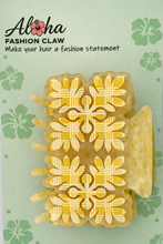 Load image into Gallery viewer, Hawaiian Quilt Hair Claw Collection
