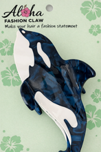 Load image into Gallery viewer, Whale Hair Claw - Dark Blue
