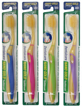 Load image into Gallery viewer, Nano Gold Toothbrushes - 4 Piece Set
