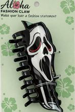 Load image into Gallery viewer, The Ghost Face Hair Claw

