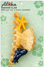 Load image into Gallery viewer, Ocean Treasures Hair Claw - Beige
